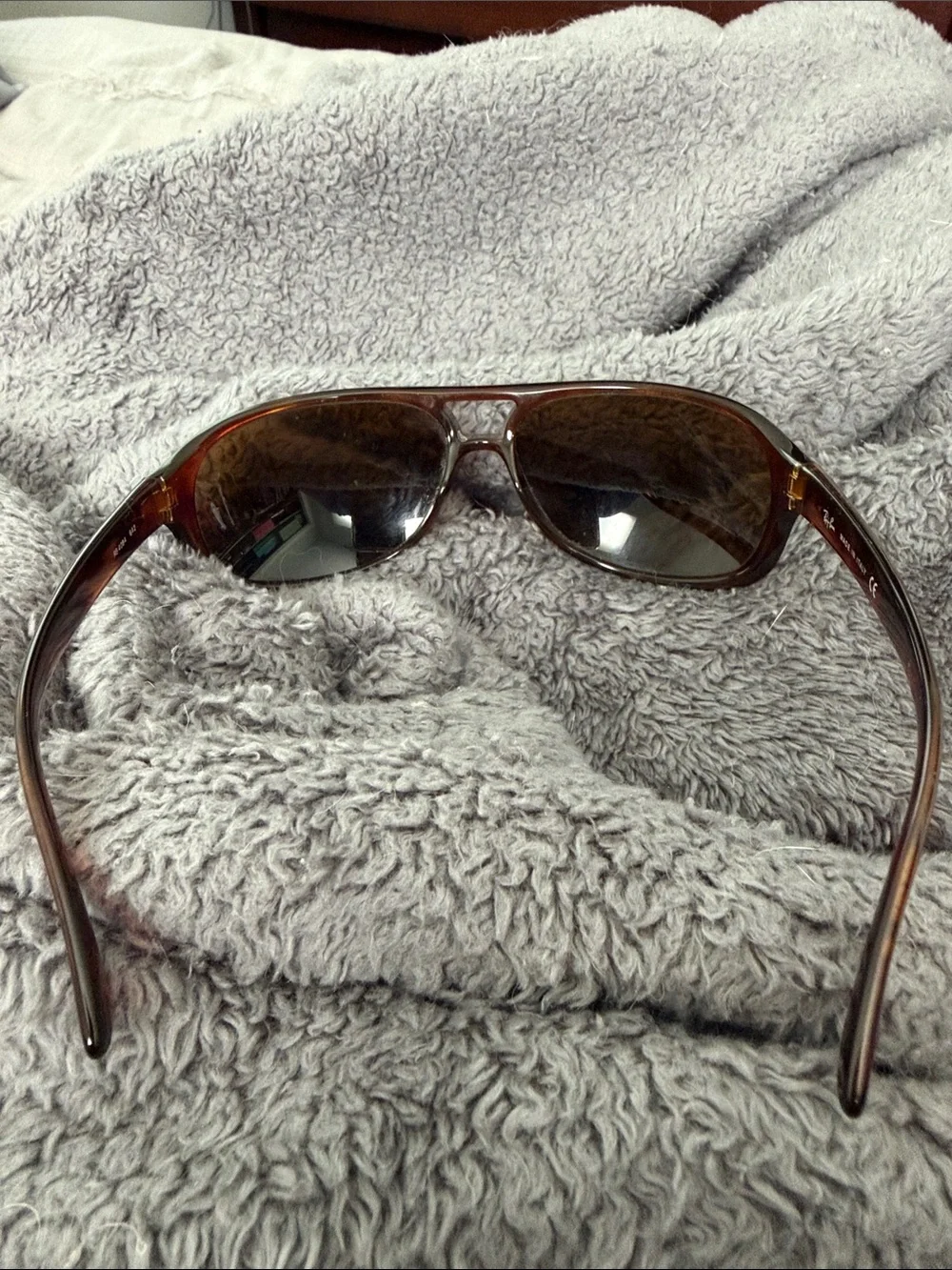 Ray-Ban Women's Aviator Sunglasses - Brown Frame with Brown Lenses
